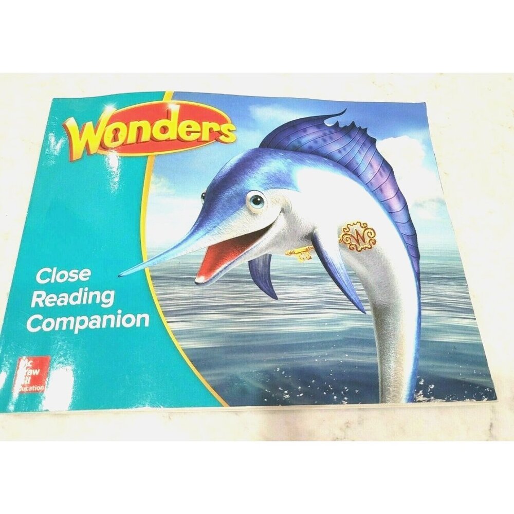 Wonders Close Reading Companion Children's School Workbook Home School Grade 2